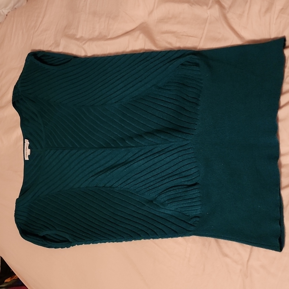 Calvin Klein turquoise top